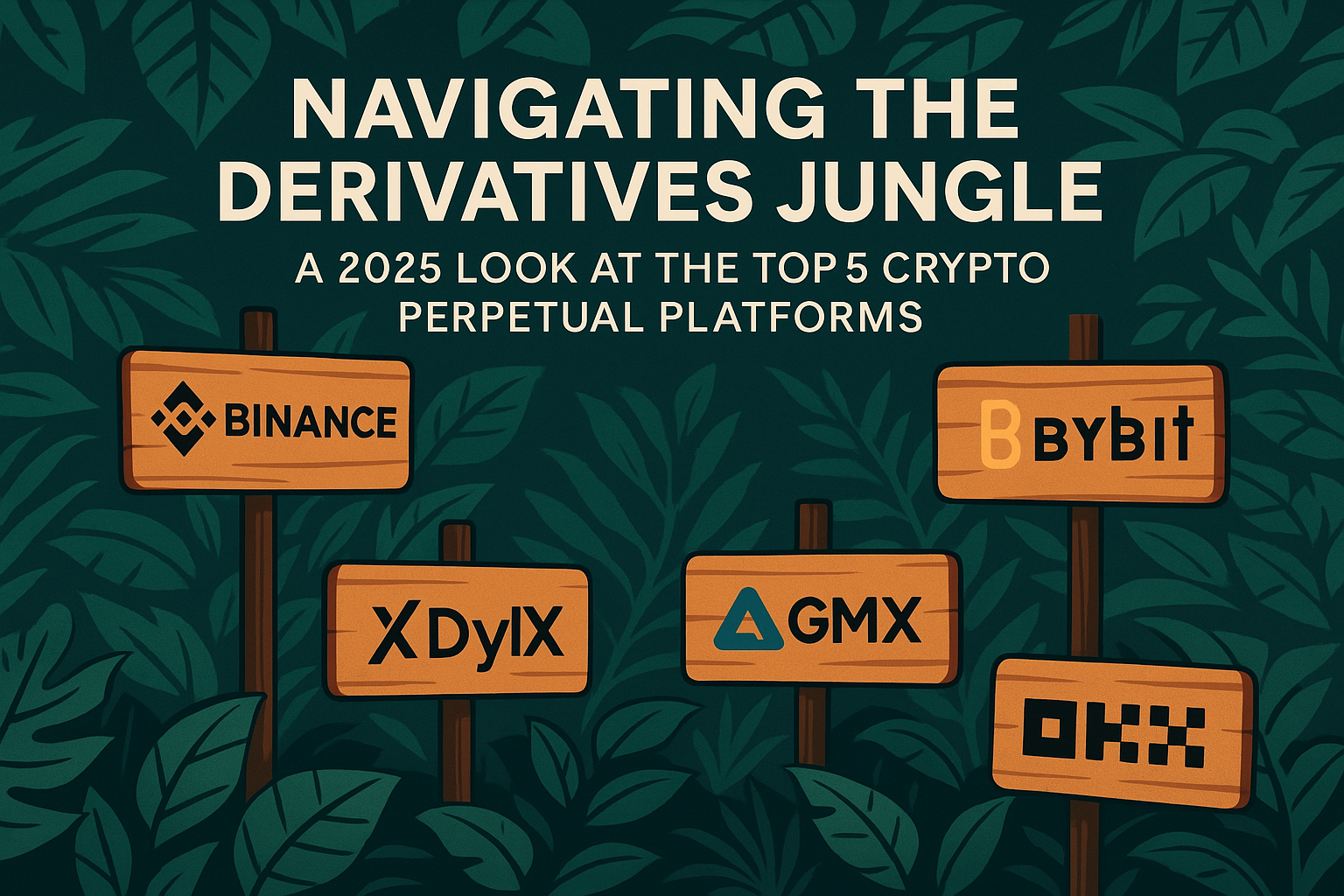 Navigating the Derivatives Jungle: A 2025 Look at the Top 5 Crypto Perpetual Platforms