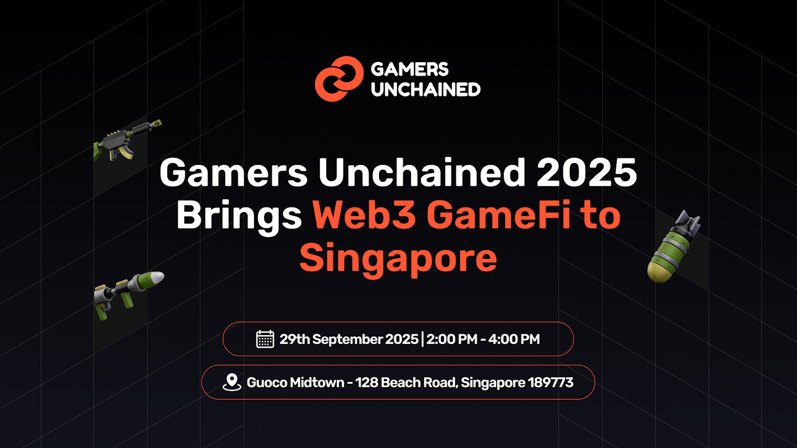 Gamers Unchained 2025 Brings Web3 GameFi to Singapore