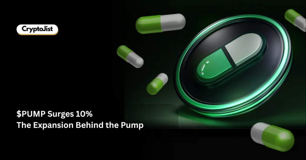 $PUMP Surges 10%: The Expansion Behind the Pump