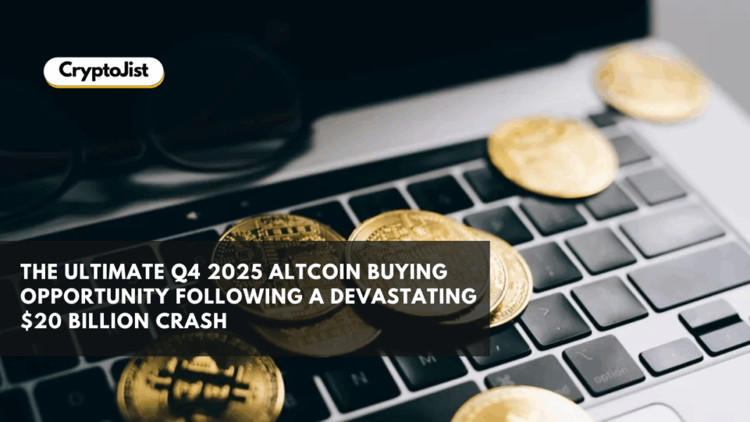 The Ultimate Q4 2025 Altcoin Buying Opportunity Following a Devastating $20 Billion Crash