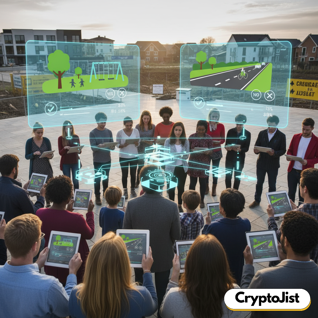 Decentralised voting for local governance