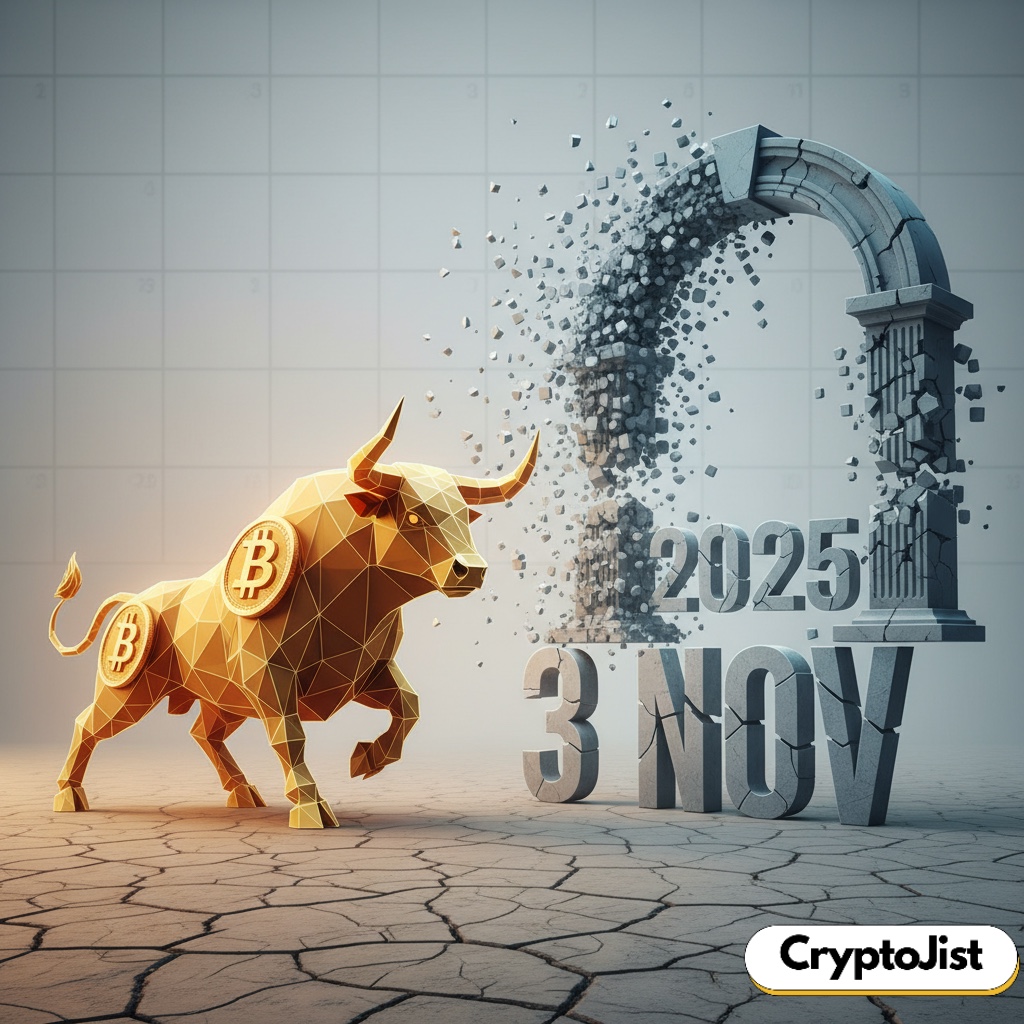 Bitcoin Bull Run Ends On 3 November 2025
