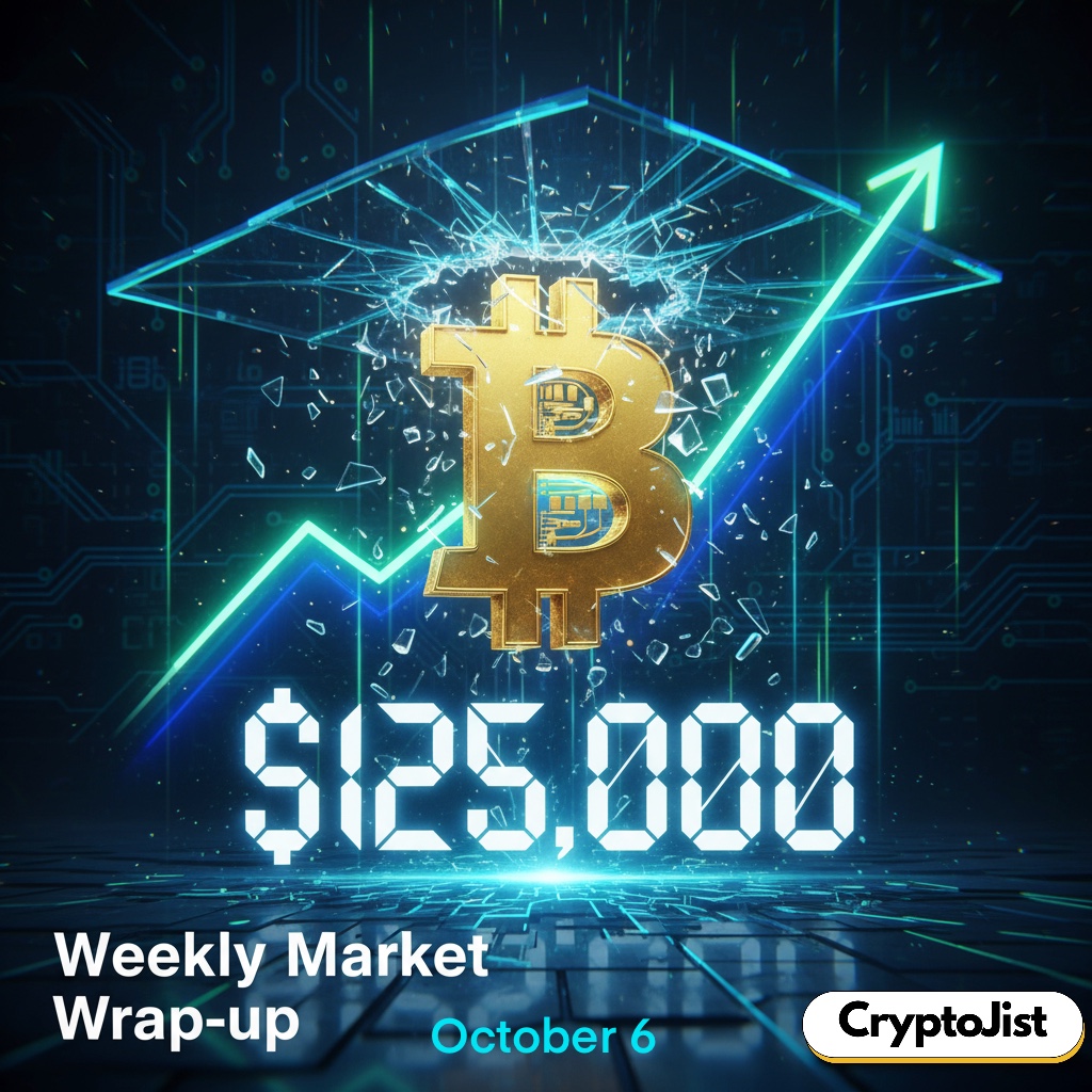 Bitcoin Breaks $125,000: Weekly Market Wrap-up Oct 6