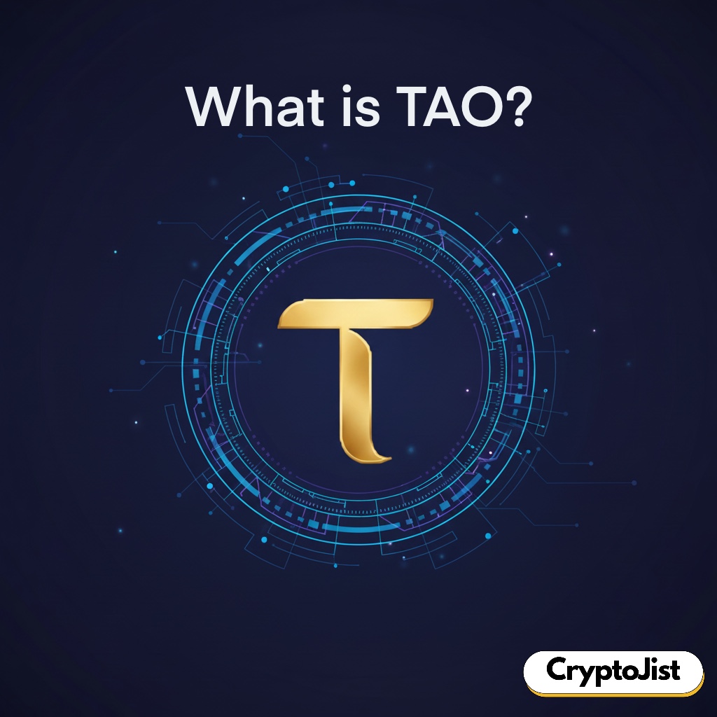 Illustration of What is TAO with TAO logo.