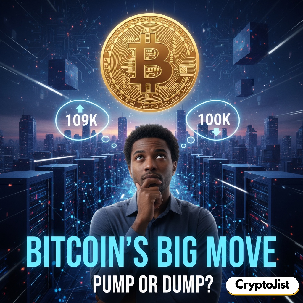 Bitcoins Next Big Move: $109K Pump Or $100K Dump?