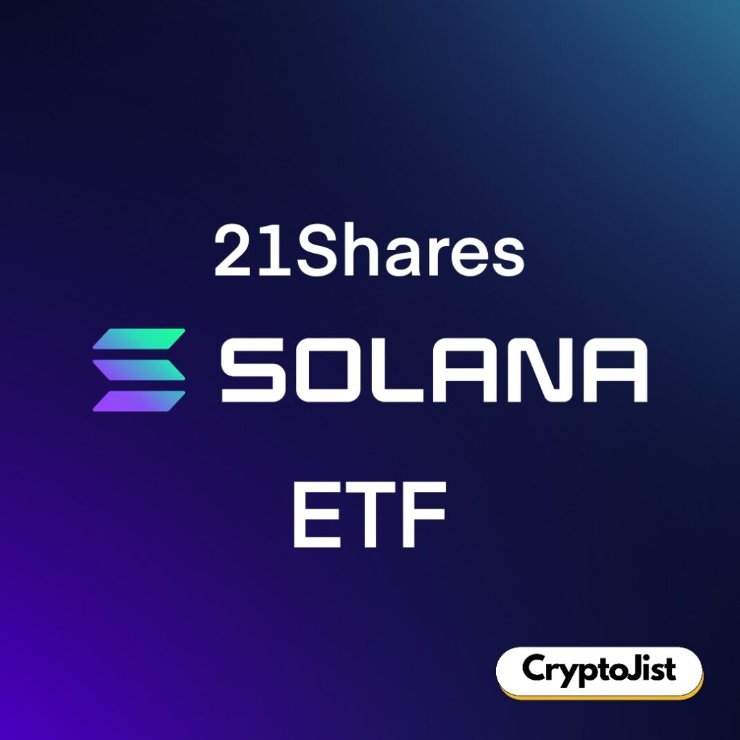 Bullish For SOL As 21Shares’s New Solana ETF Offers Additional 7% Yield