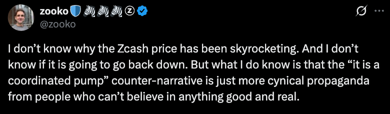 Zooko Wilcox tweet