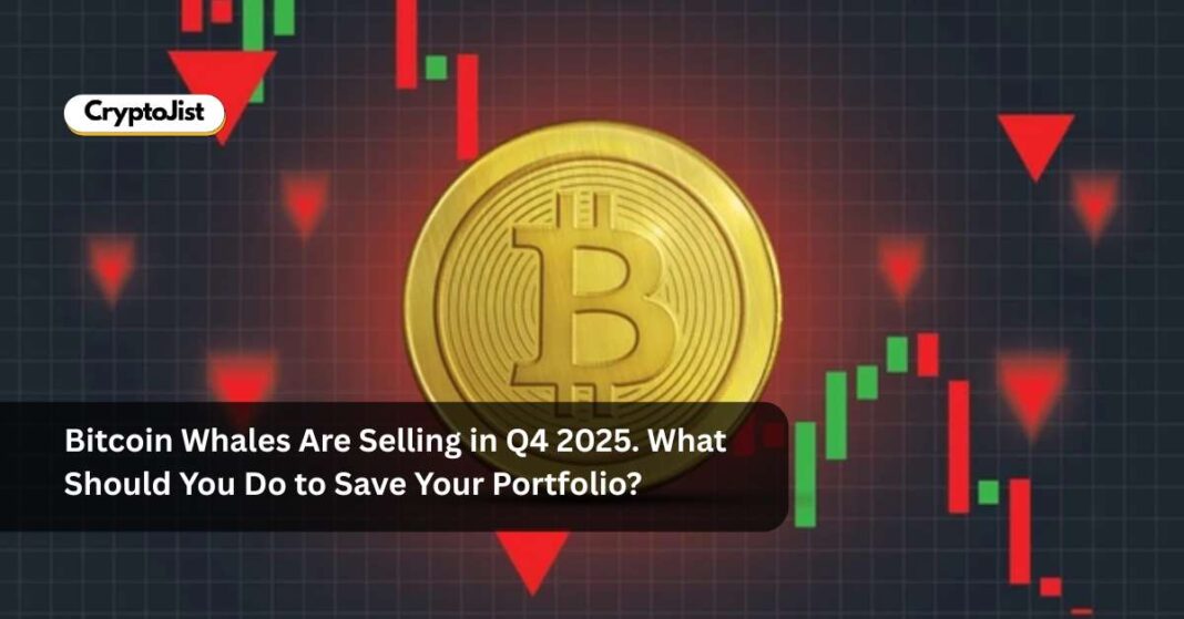 Bitcoin Whales Are Selling in Q4 2025. What Should You Do to Save Your Portfolio?