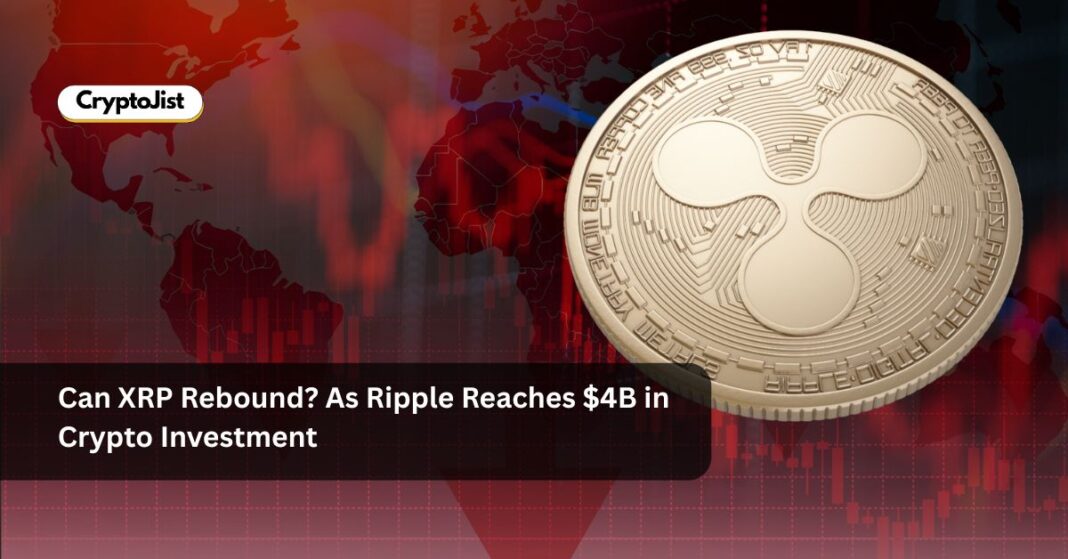 Can XRP Rebound? As Ripple Reaches $4B in Crypto Investment