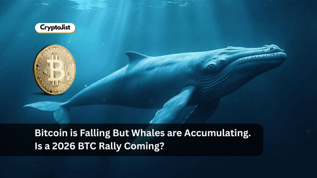 Bitcoin is Falling But Whales are Accumulating. Is a 2026 BTC Rally Coming?