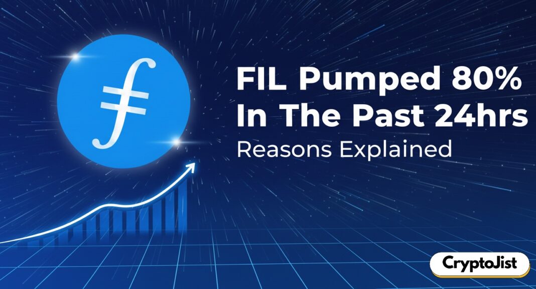 FIL Pumped 80% In The Past 24hrs – Reasons Explained