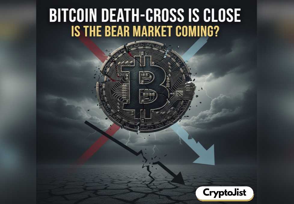 Illustration of Bitcoin death-cross is the bear market coming?