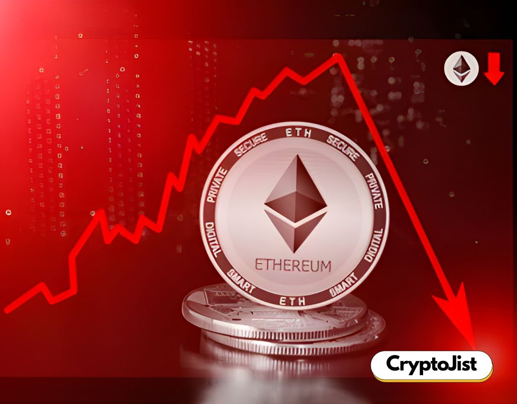 Ethereum fell Below $2,700 After Massive $1.5 Billion Institutional Withdrawal