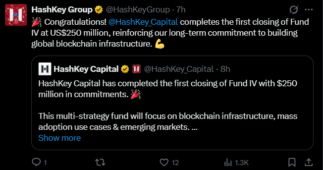 HashKey Capital Raises $250M for Crypto Investment. Discover the Focus Areas