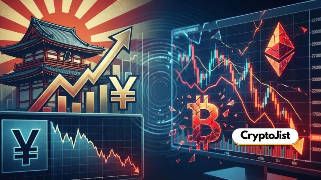 BOJ Signals More Rate Hike Despite Yen Crash. Could Crypto Take a Hit?