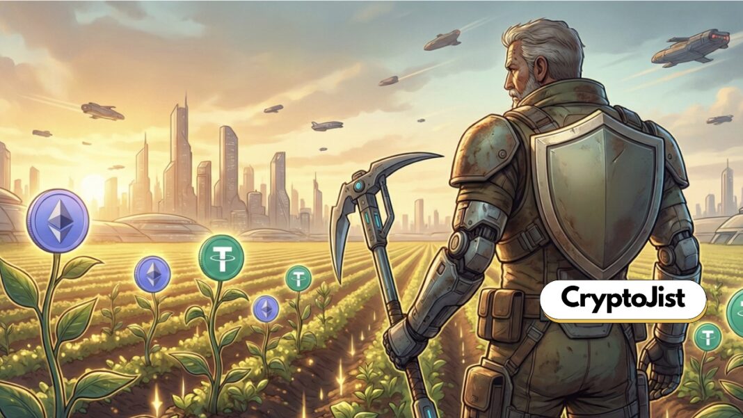 stable coin yield farming.