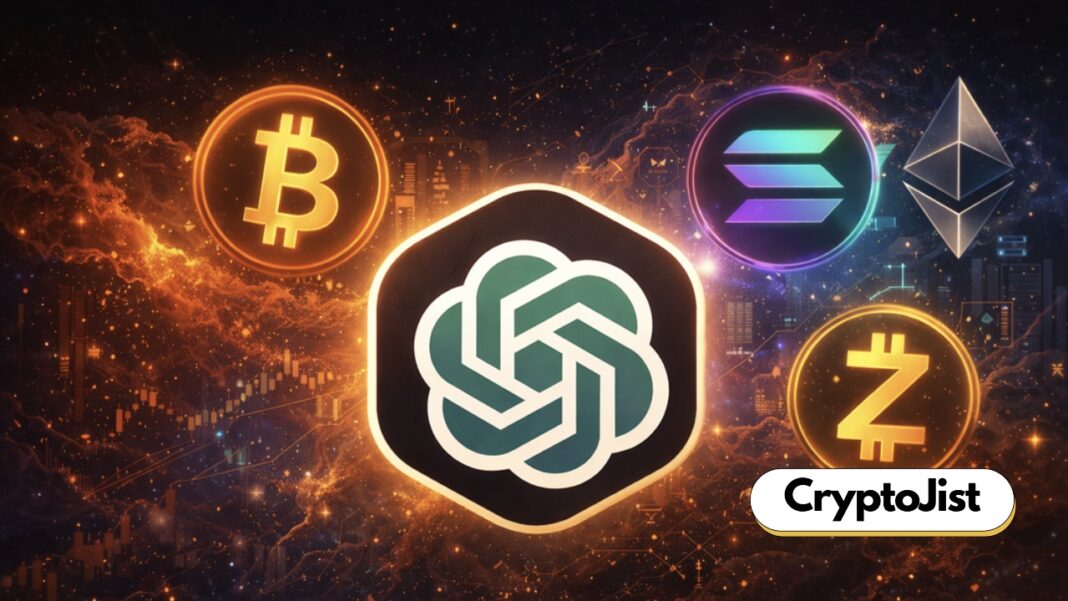 Bold ChatGPT Predictions For Top 5 Crypto For Q1 2026