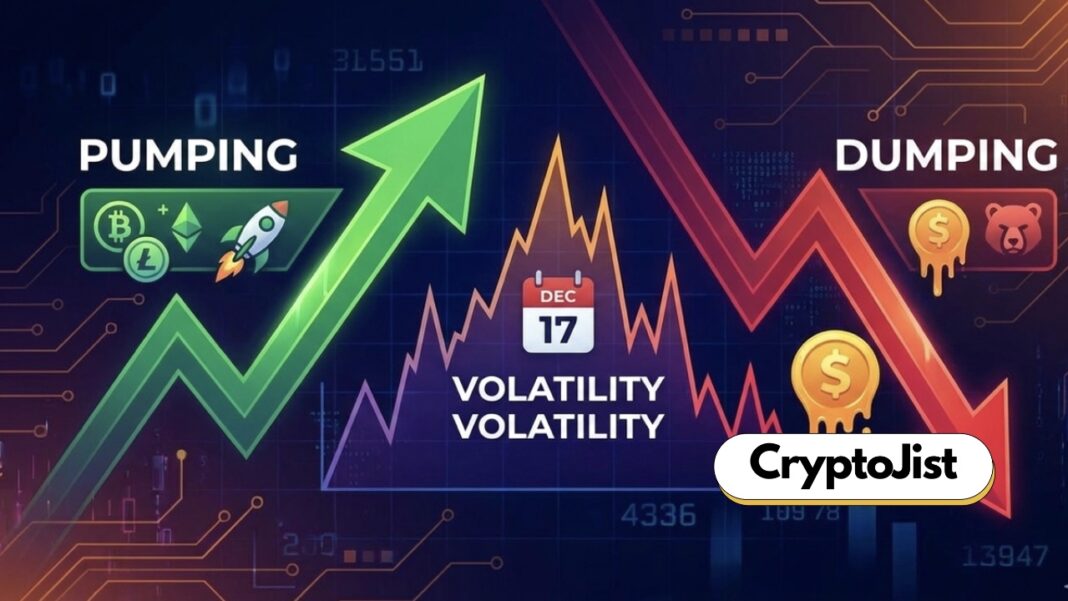 Why Is Crypto Pumping And Dumping Today? Dec 17 Volatility Explained