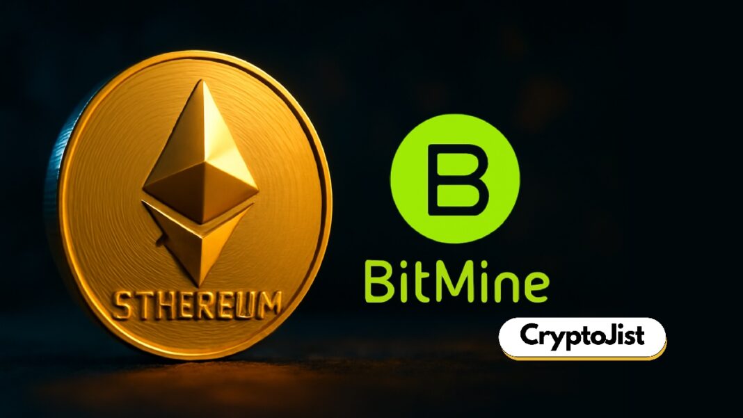 BitMine ETH Purchase Hits $70M as Ethereum Slumps Below $3000
