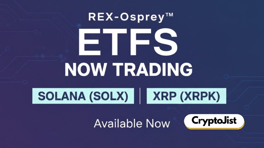 REX Shares’ New XRP and SOL ETFs to Launch Today. What Investors Need to Know?