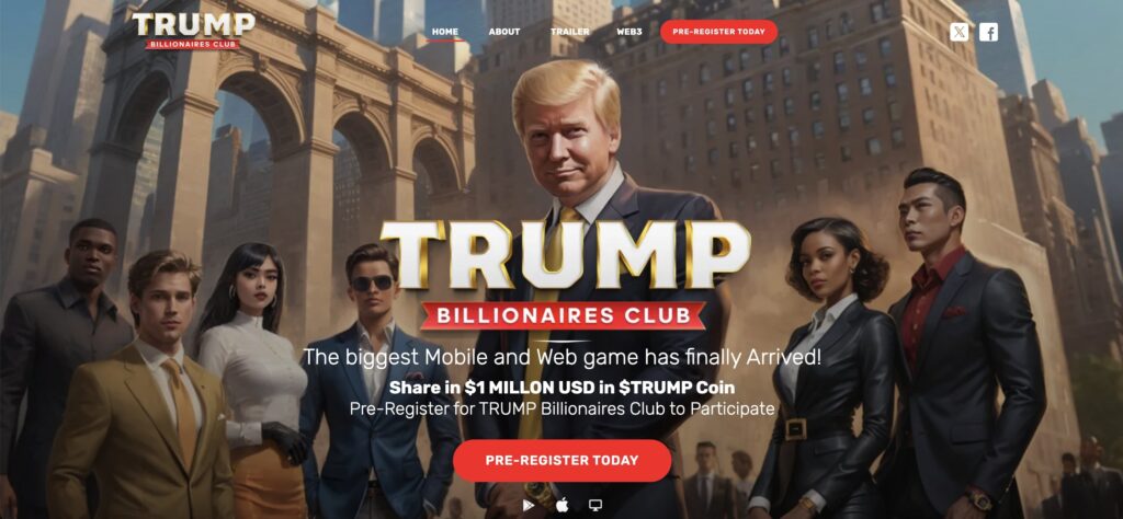Trump Billionaires Club Game