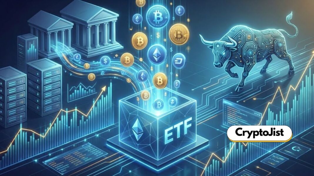 Crypto ETF Inflows Surge: Are Institutions Turning Bullish on Bitcoin?