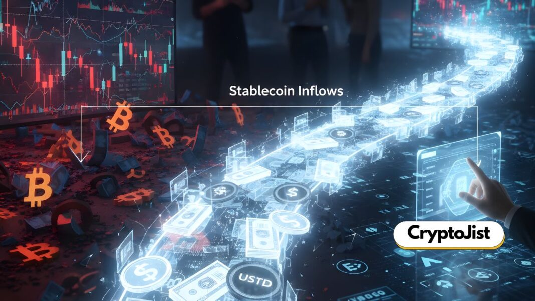 Why Are Stablecoin Inflows Exploding to $98B Despite Market Sell-Off?