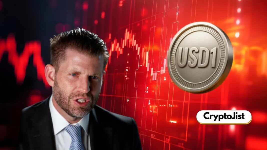 USD1 Depegged. WLFI Drops 10% While Eric Trump Deletes Tweets. What’s Happening?