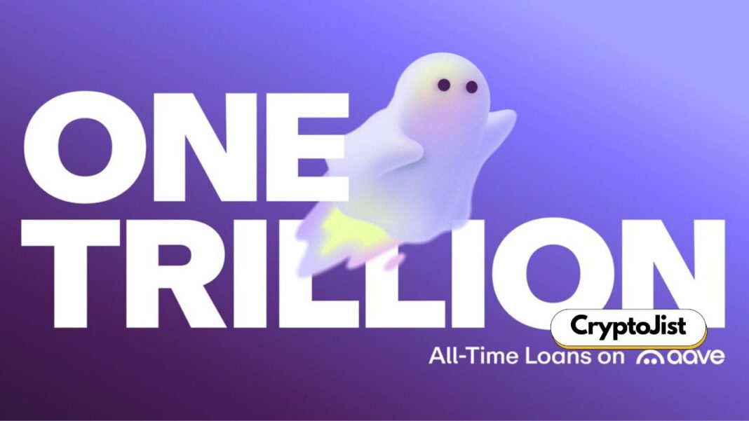 Bullish for AAVE. Crosses $1 Trillion lending volume