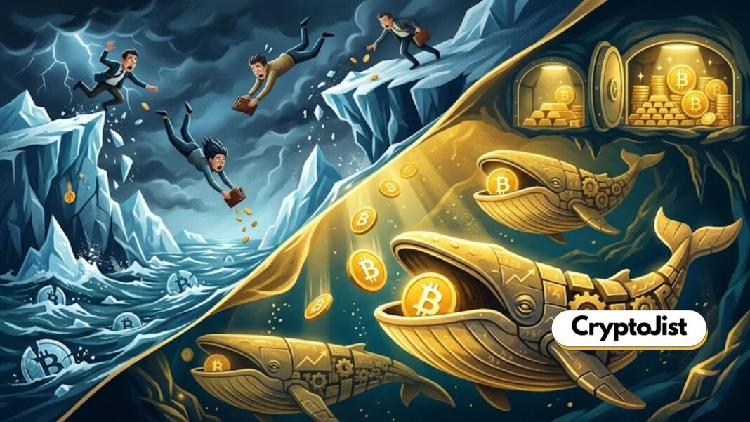 BTC Dumping While Whales Continue Accumulation