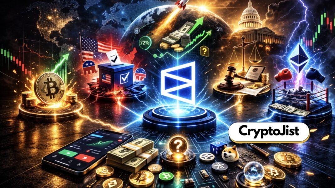 Top 5 Polymarket Bets That Disrupted The Crypto Space