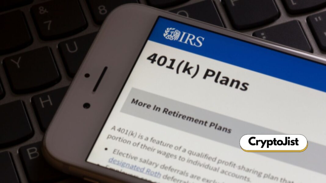$10 Trillion About to Enter Crypto? US Eases 401(k) Rules