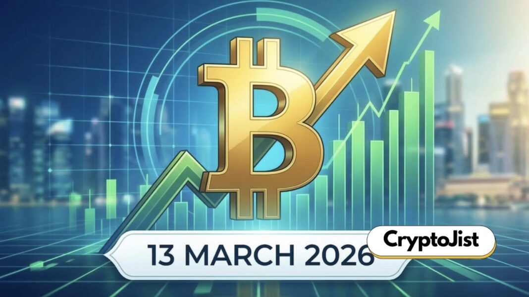 Why Is Bitcoin Pumping Today? Will It Sustain? 13 March 2026