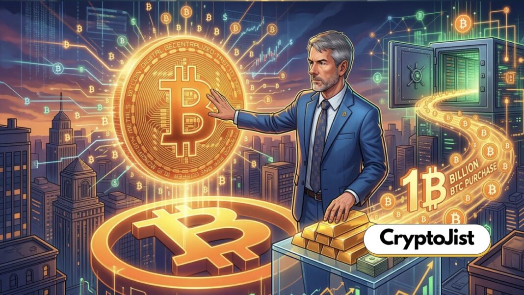 Saylor Buys A Billion Dollar Worth Of Bitcoin Again