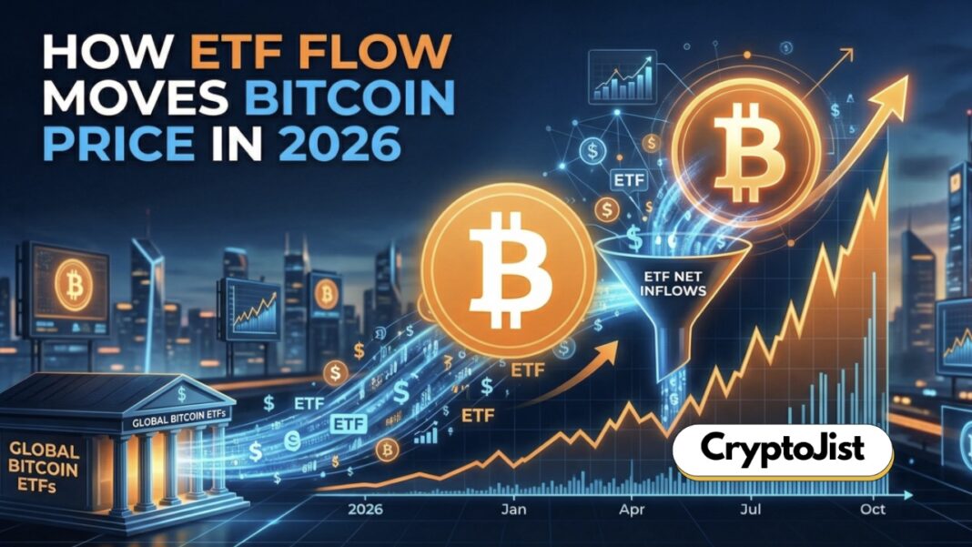 How ETF Flow Moves Bitcoin Price In 2026